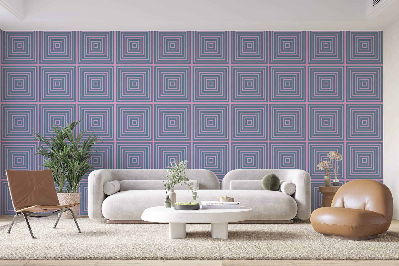 Papier peint 622 - mockup chambre