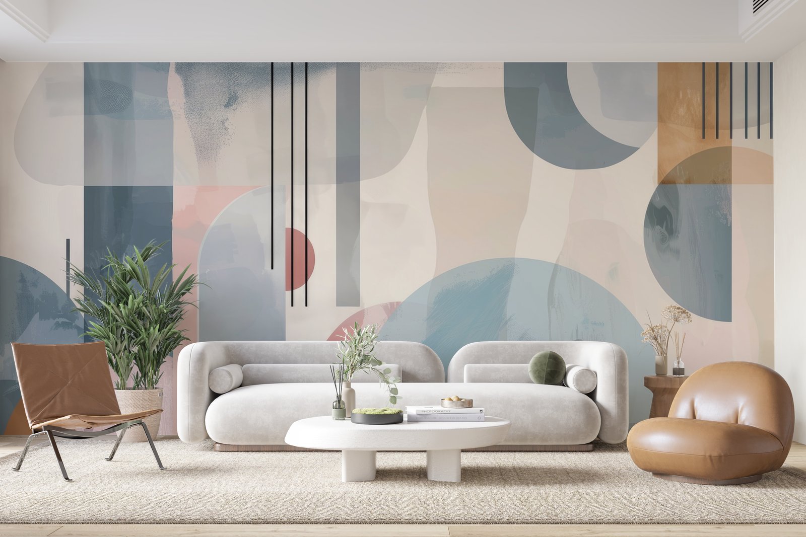 Papier peint 623 - mockup chambre