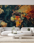Papier peint 624 - mockup chambre