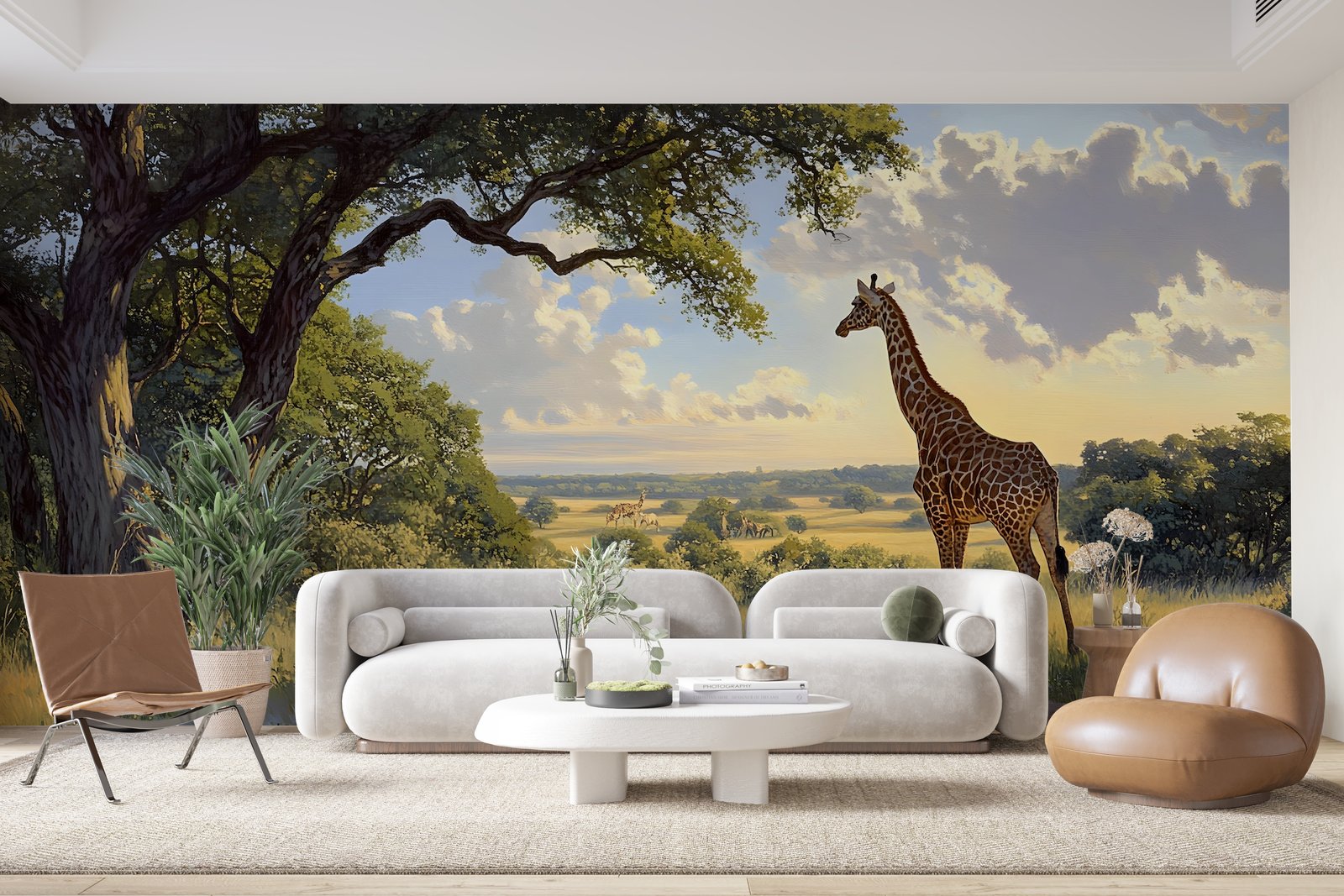 Papier peint 627 - mockup chambre