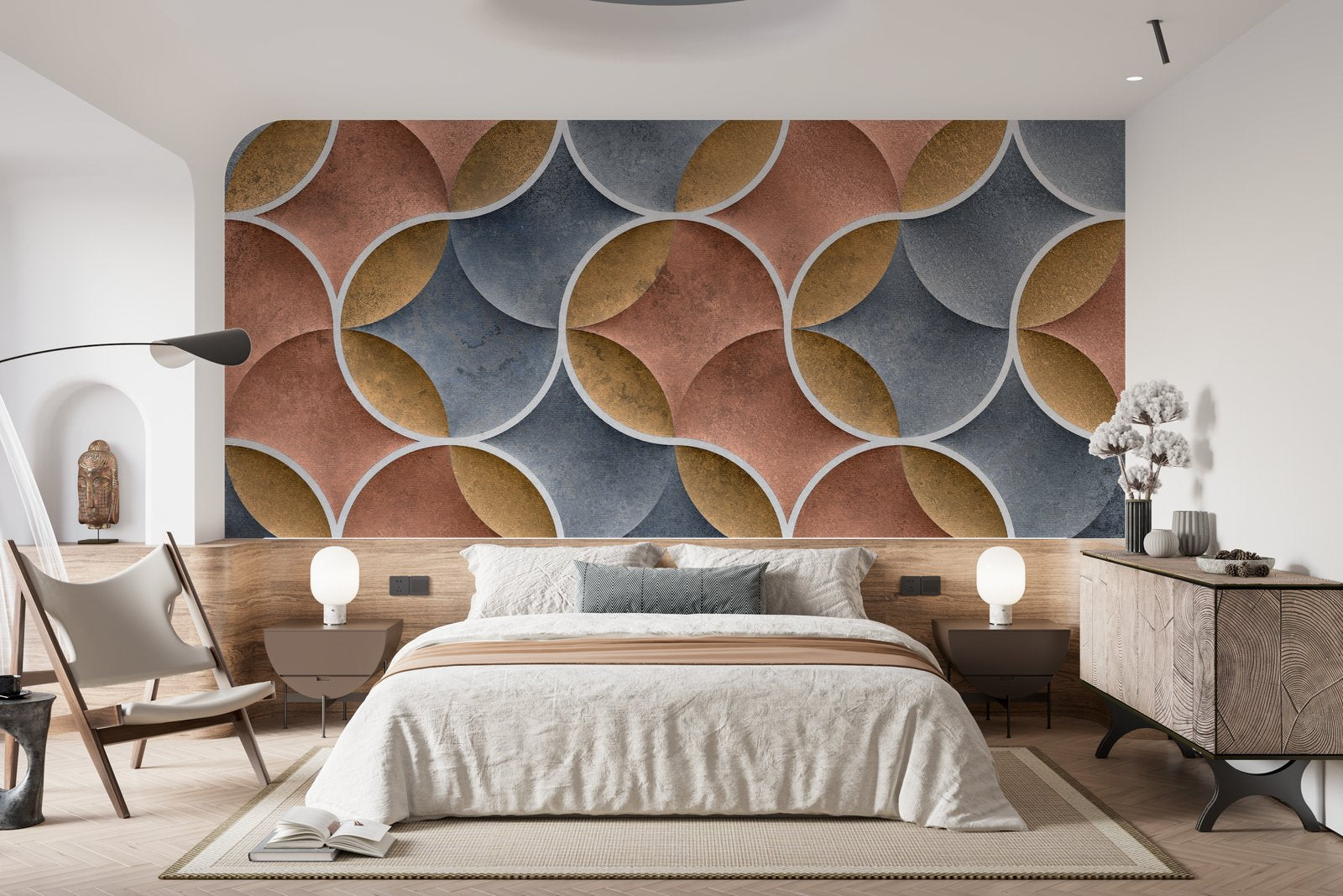 Papier peint 63 - mockup salon