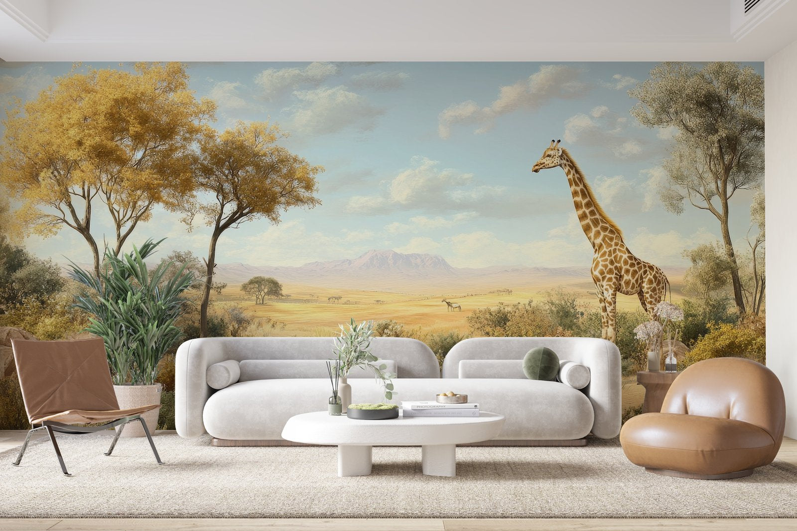Papier peint 630 - mockup chambre
