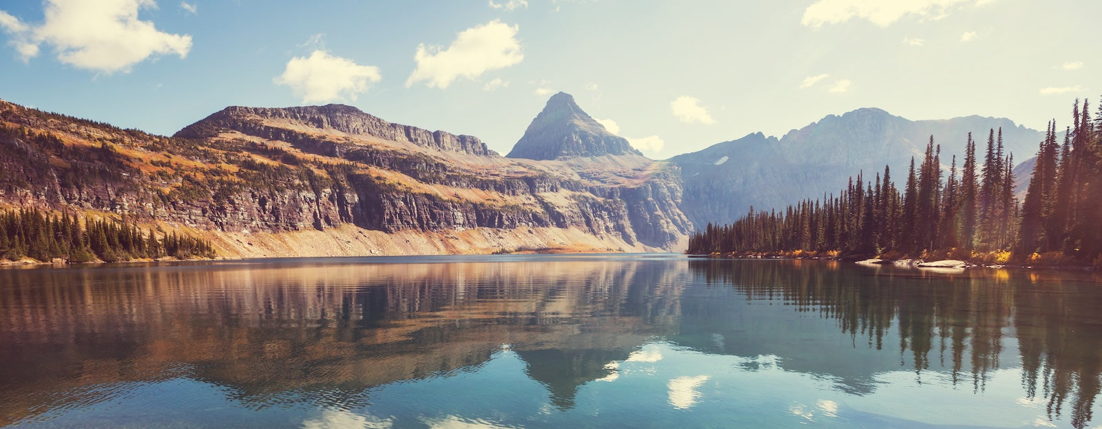 Papier Peint Montagne - Lac Vert