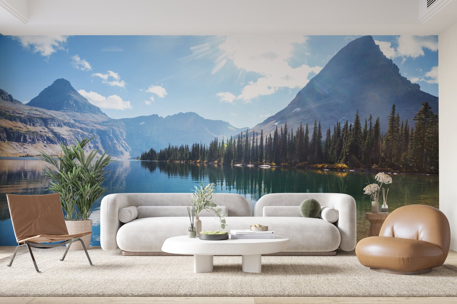 Papier peint 633 - mockup chambre