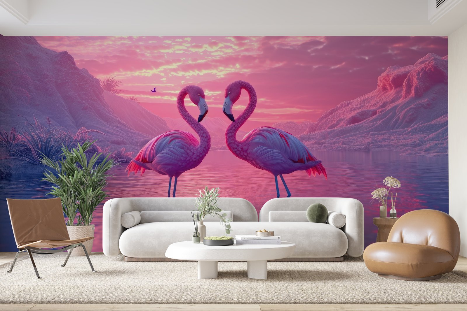 Papier peint 639 - mockup chambre
