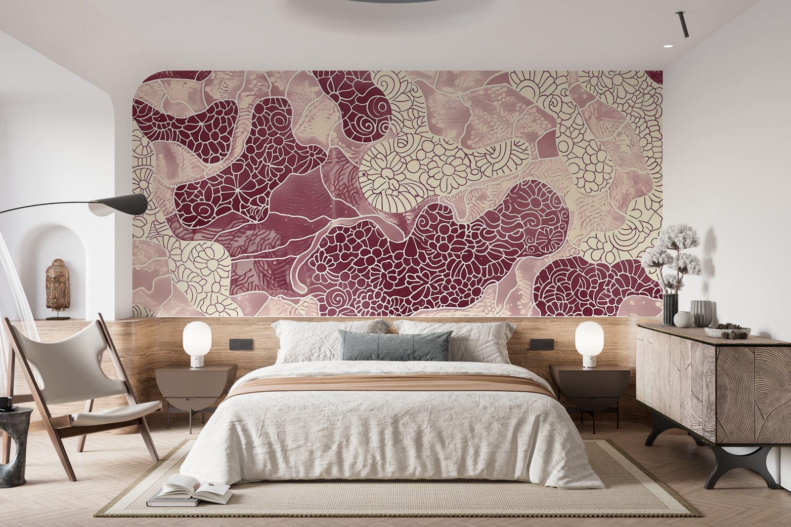 Papier peint 643 - mockup salon