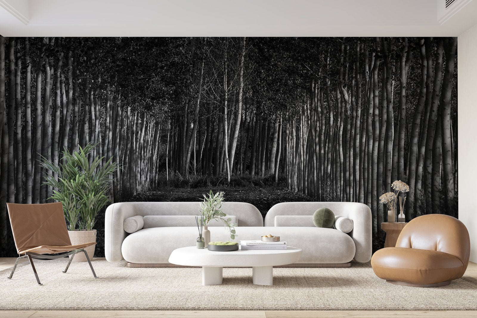 Papier peint 646 - mockup chambre