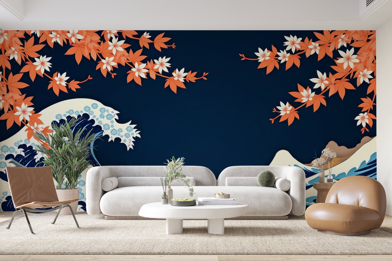 Papier peint 648 - mockup chambre
