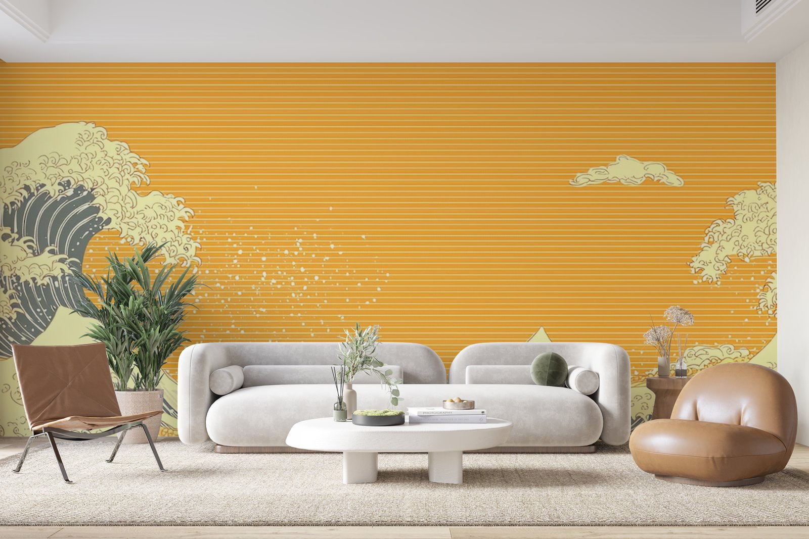Papier peint 649 - mockup chambre