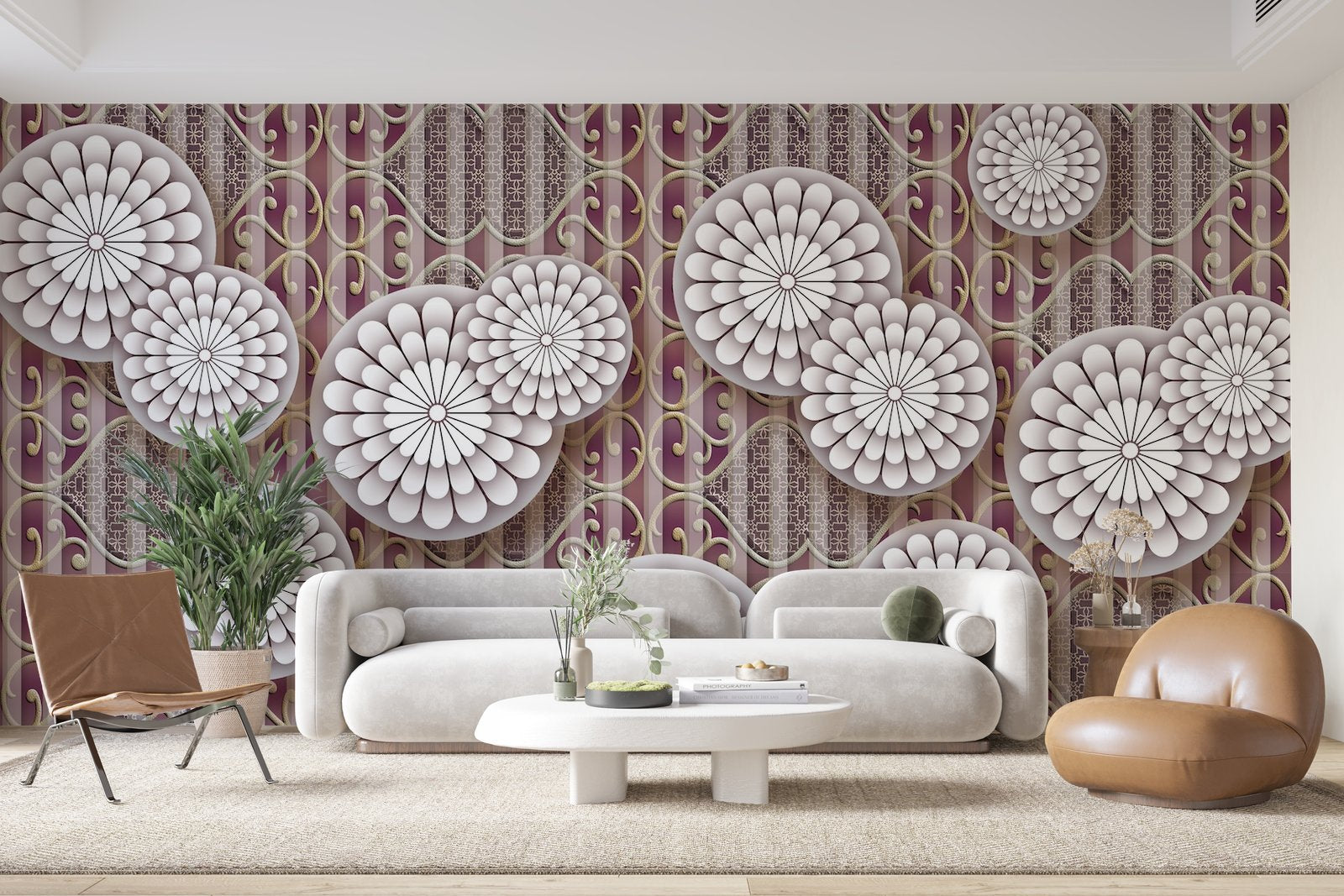 Papier peint 65 - mockup chambre