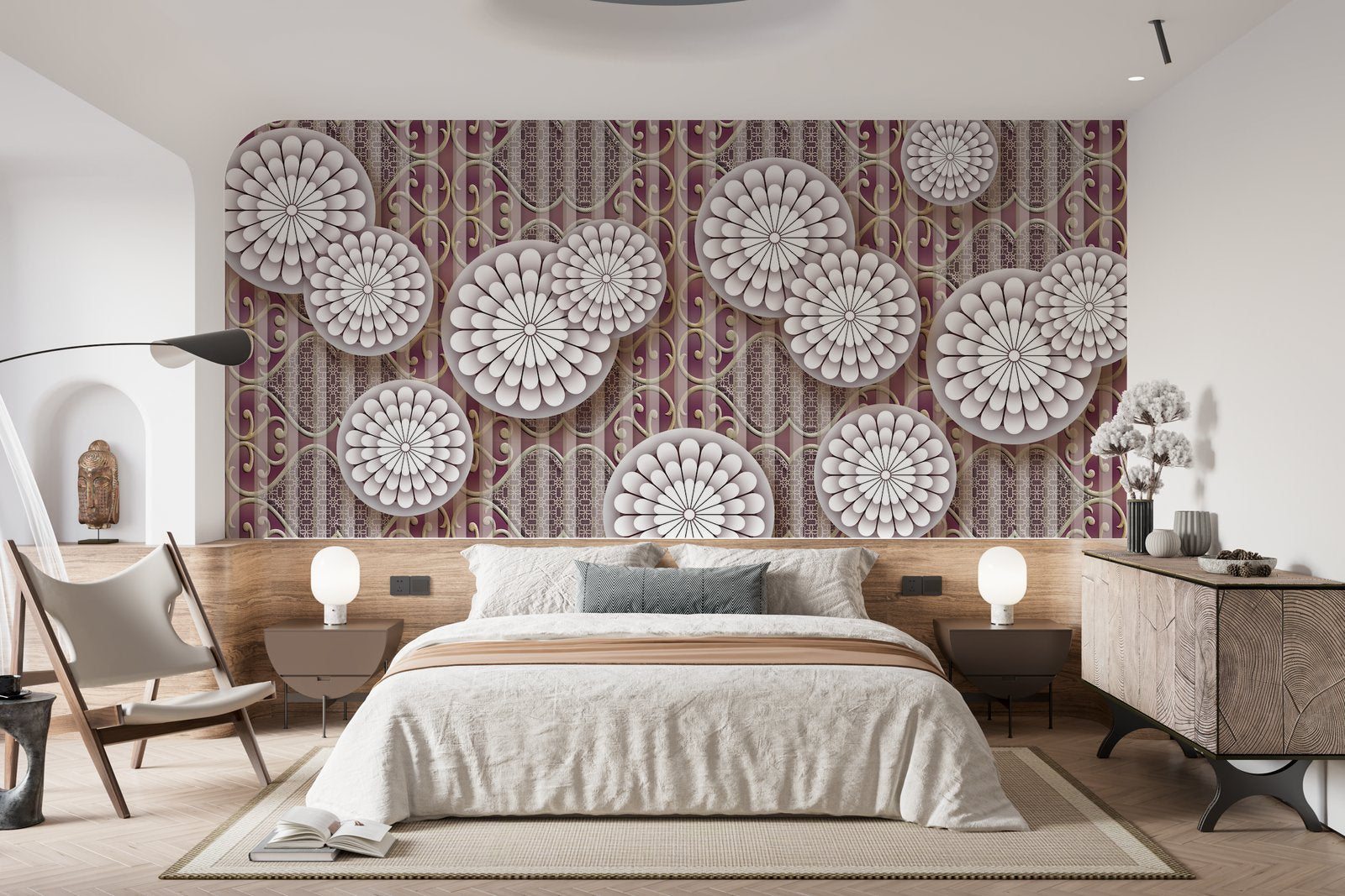 Papier peint 65 - mockup salon