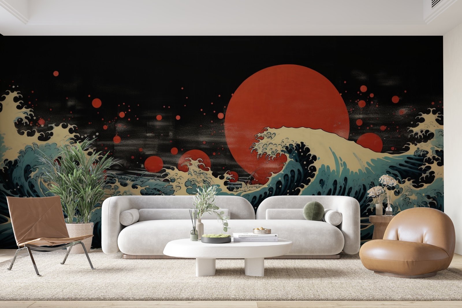 Papier peint 650 - mockup chambre