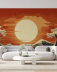 Papier peint 651 - mockup chambre