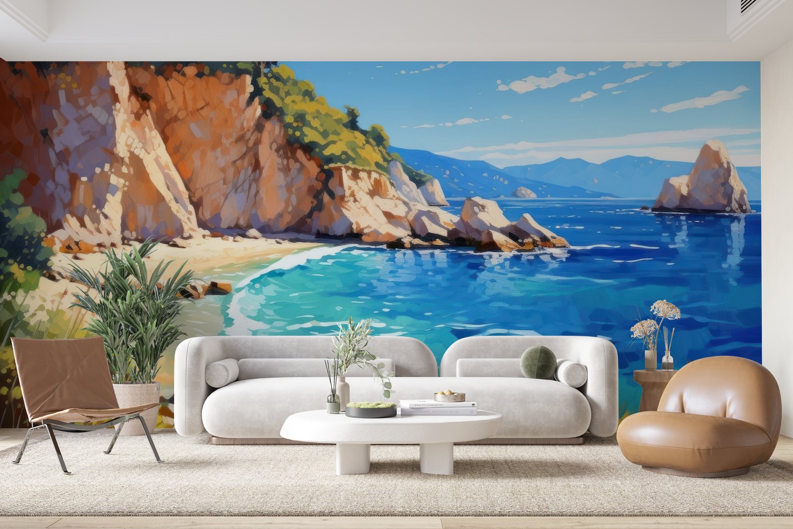 Papier peint 653 - mockup chambre