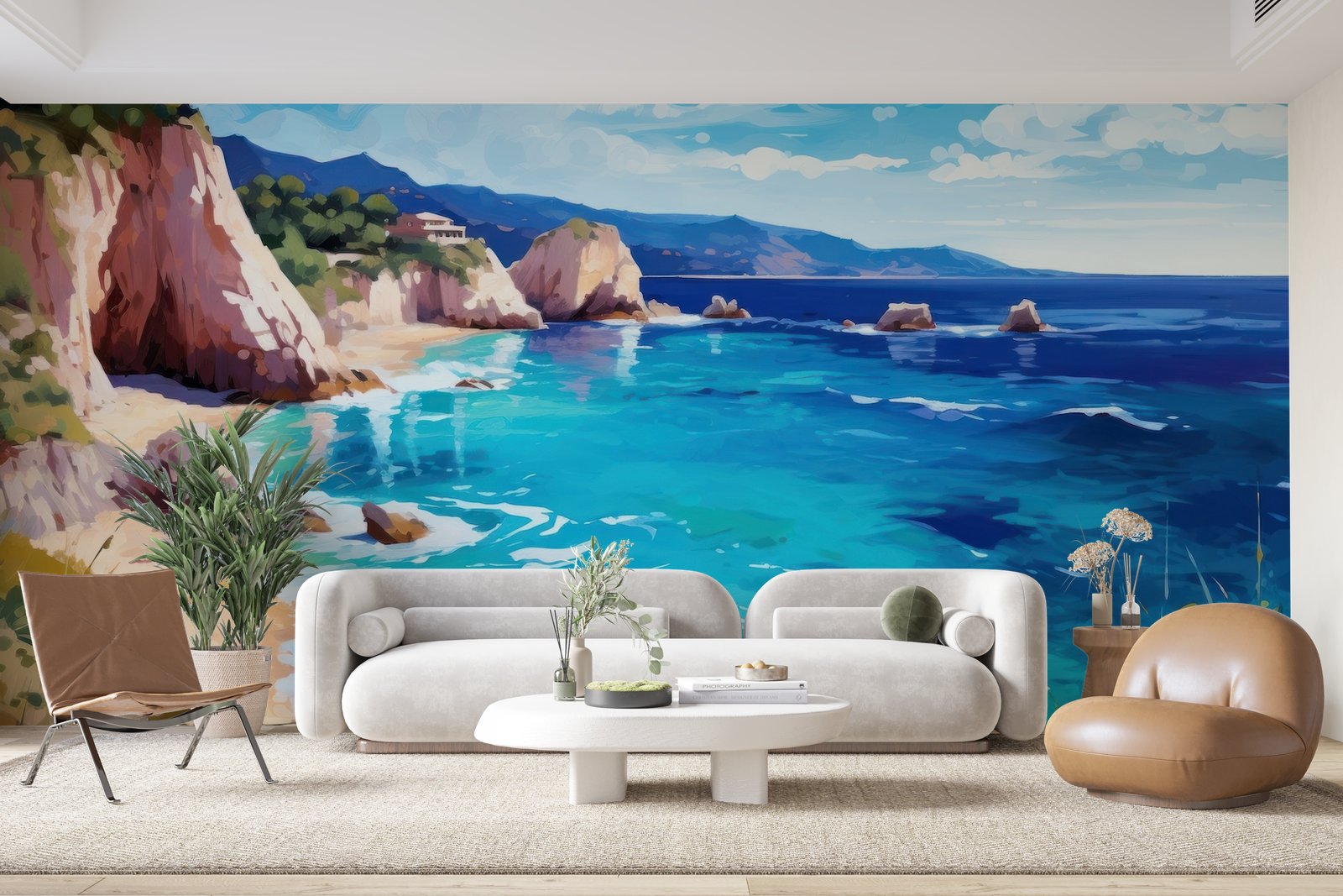 Papier peint 654 - mockup chambre