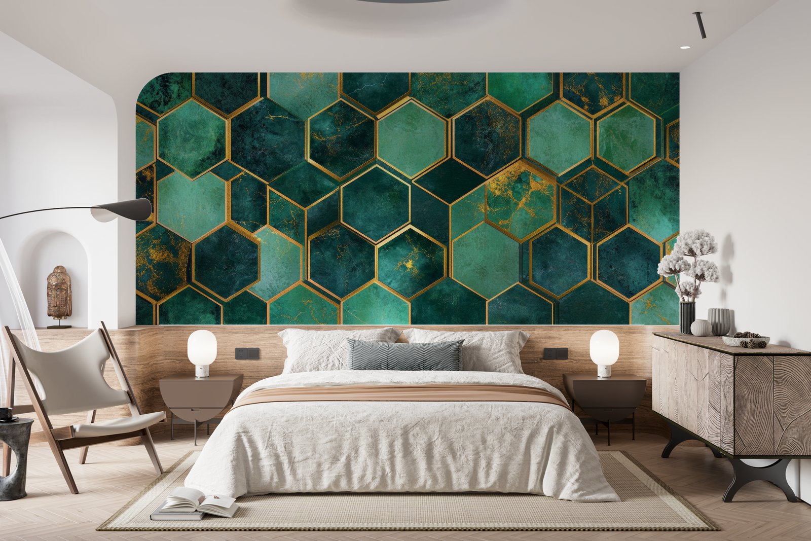 Papier peint 655 - mockup salon