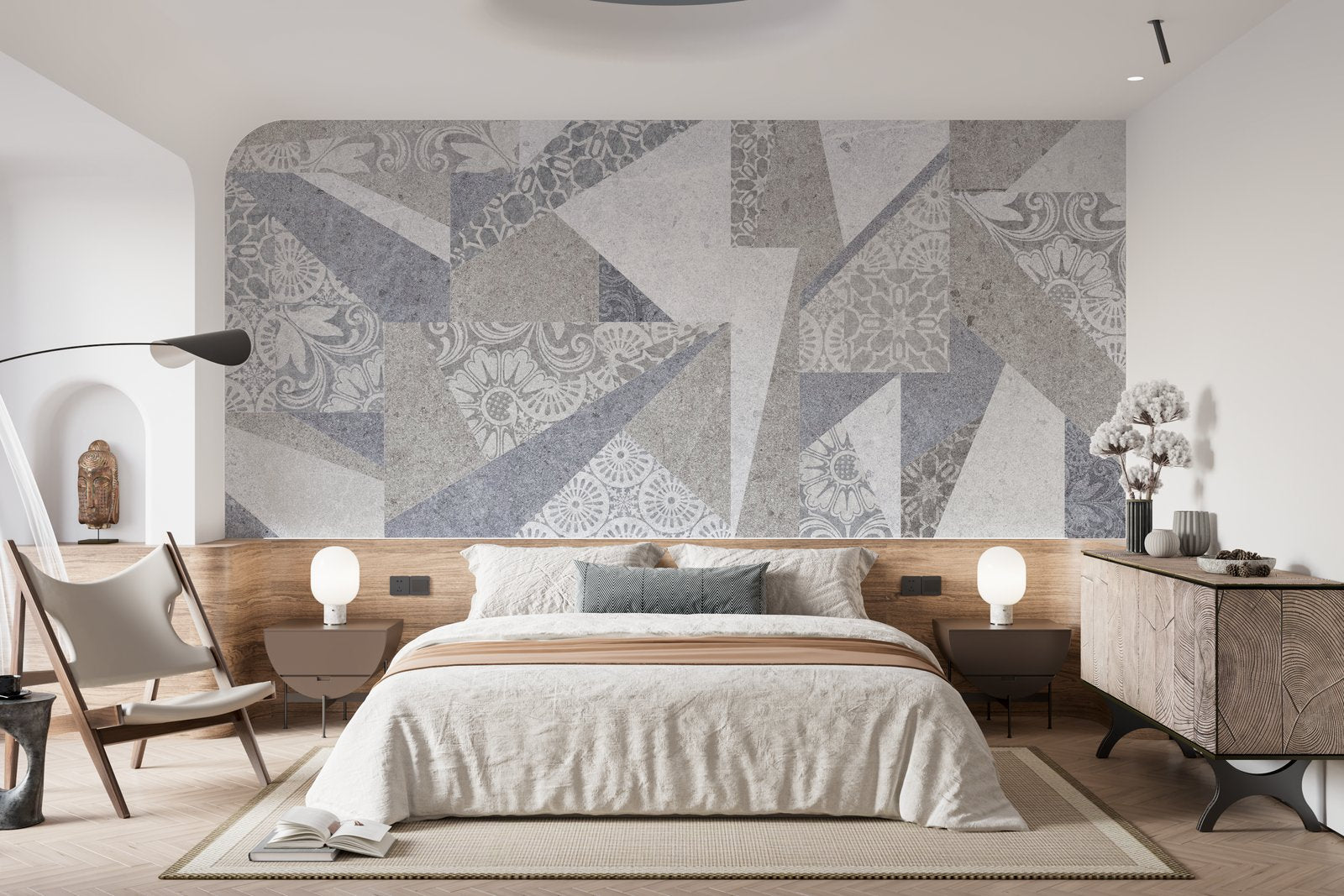 Papier peint 657 - mockup salon