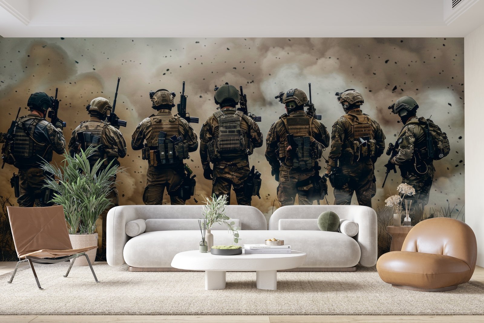 Papier peint 662 - mockup chambre