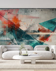 Papier peint 664 - mockup chambre