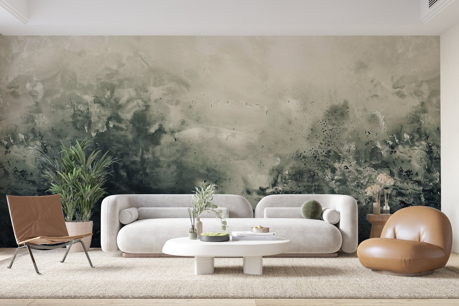 Papier peint 665 - mockup chambre