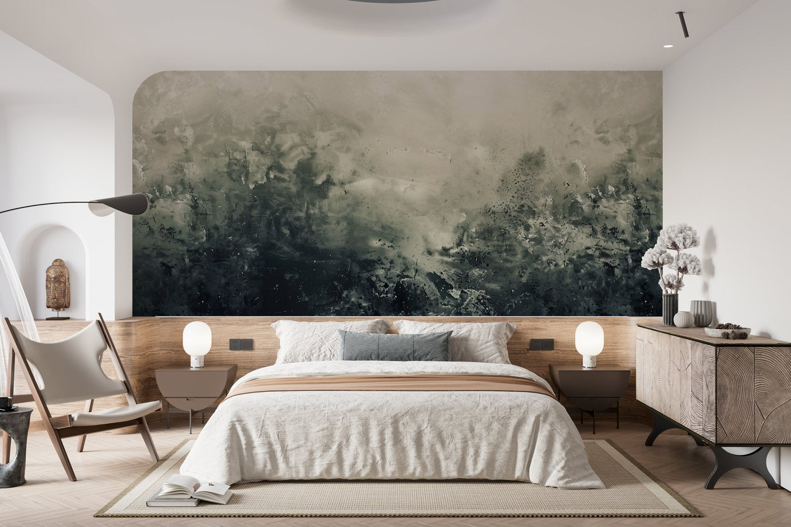 Papier peint 665 - mockup salon