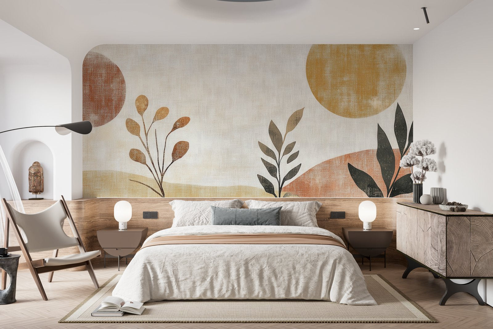 Papier peint 668 - mockup salon