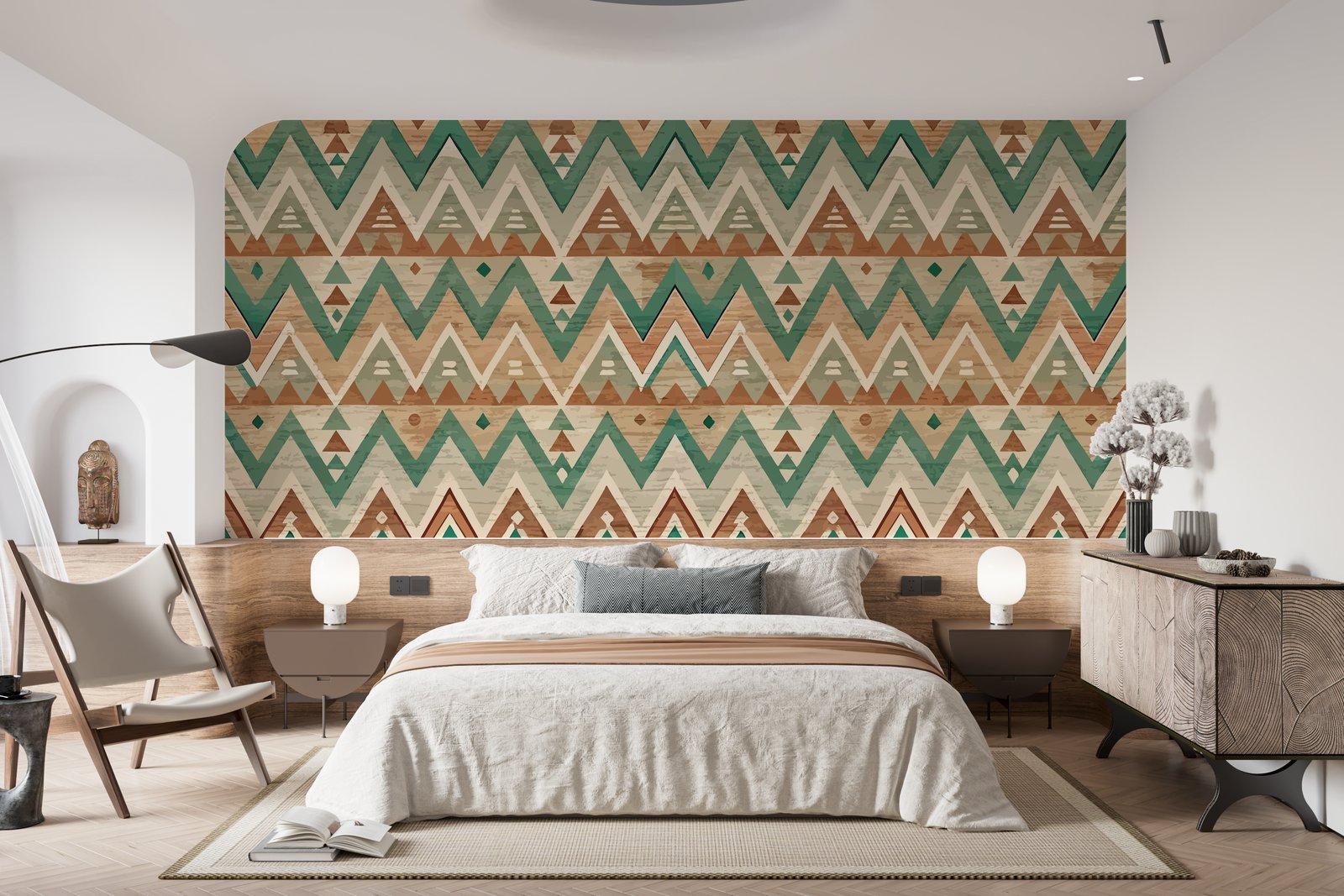 Papier peint 67 - mockup salon