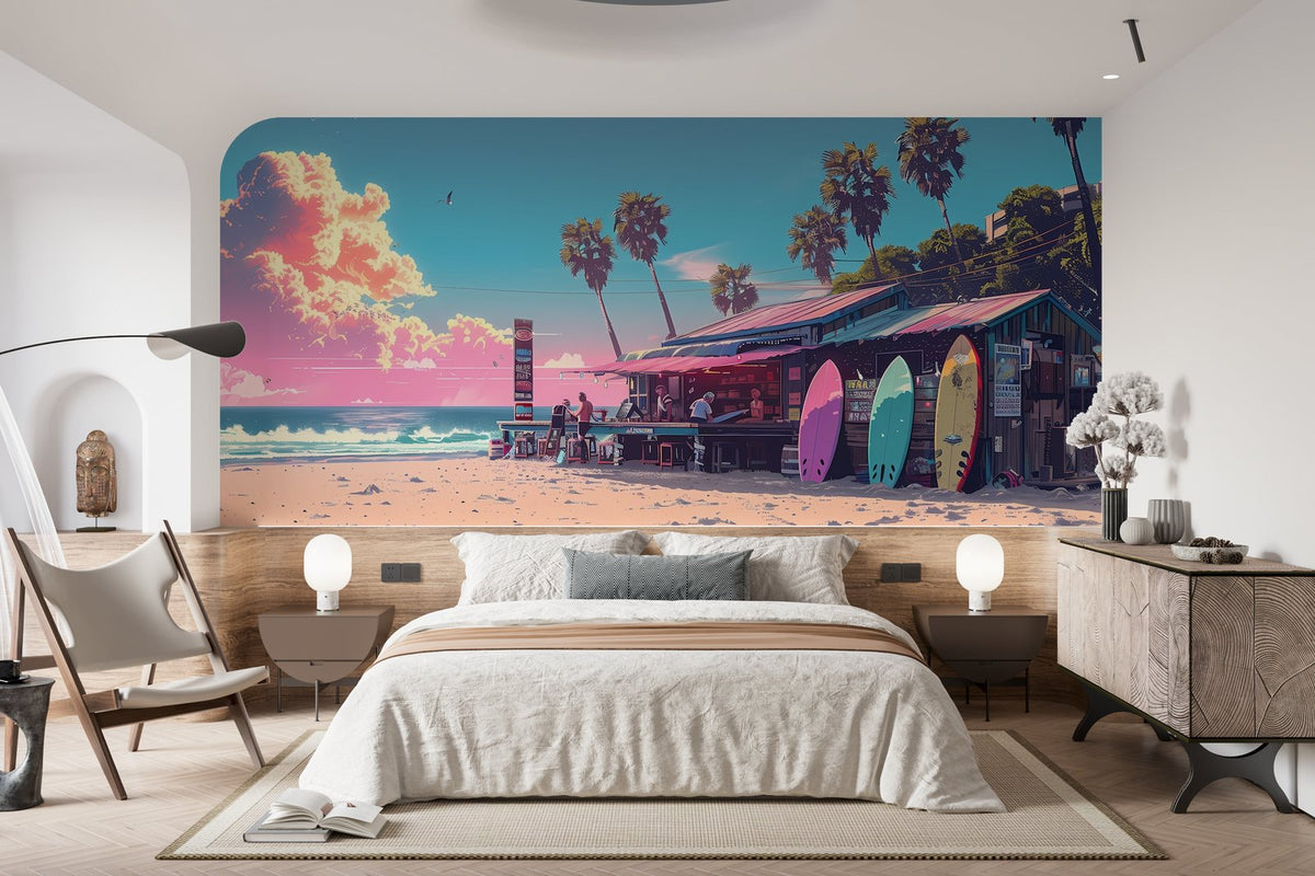 Papier peint 678 - mockup salon