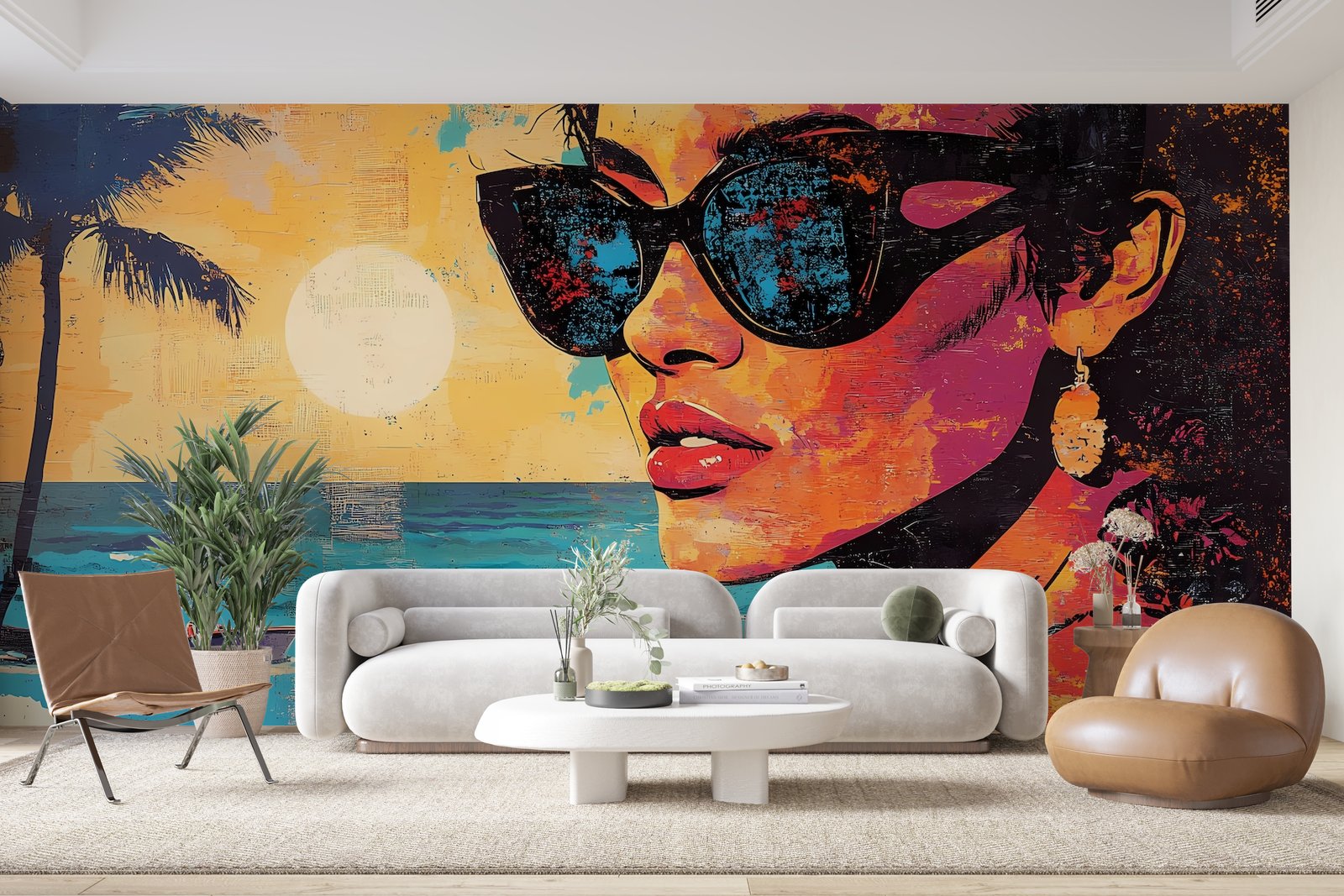 Papier peint 679 - mockup chambre