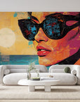 Papier peint 679 - mockup chambre
