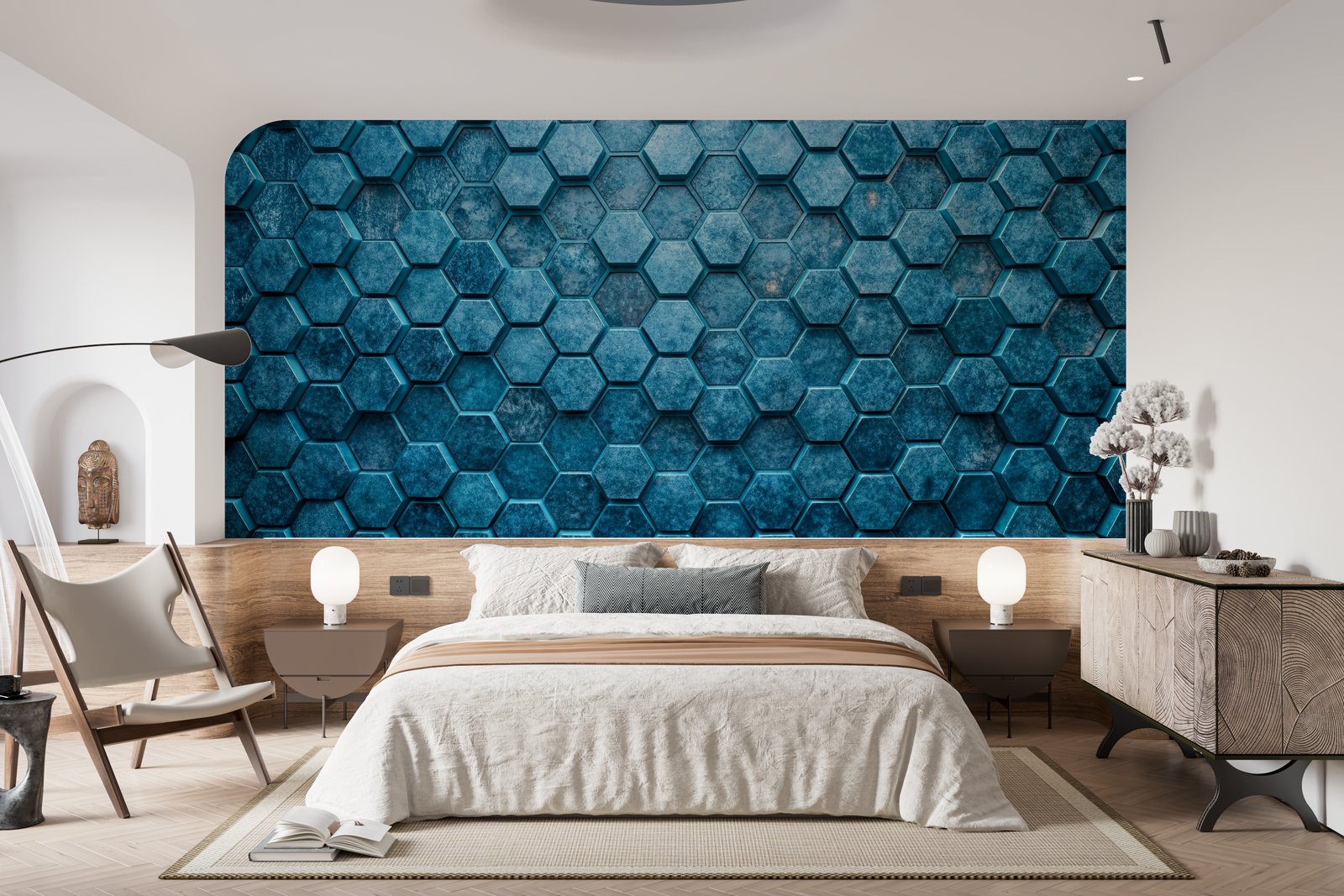 Papier peint 683 - mockup salon