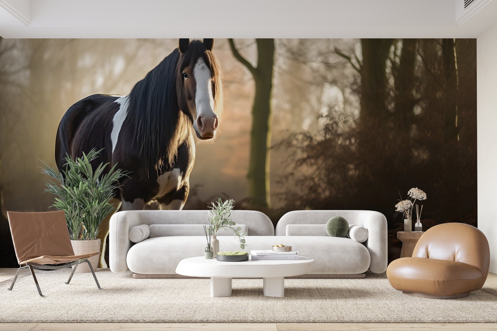 Papier peint 688 - mockup chambre