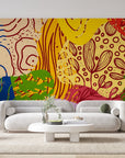 Papier peint 69 - mockup chambre