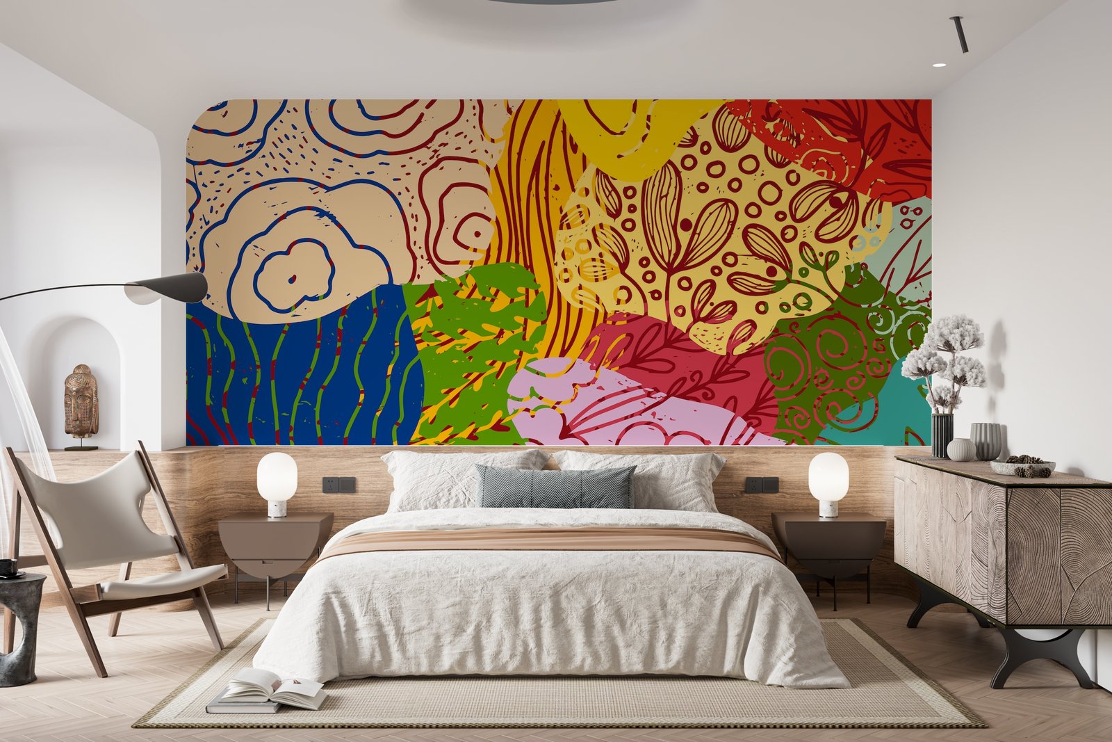 Papier peint 69 - mockup salon