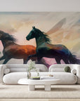Papier peint 690 - mockup chambre