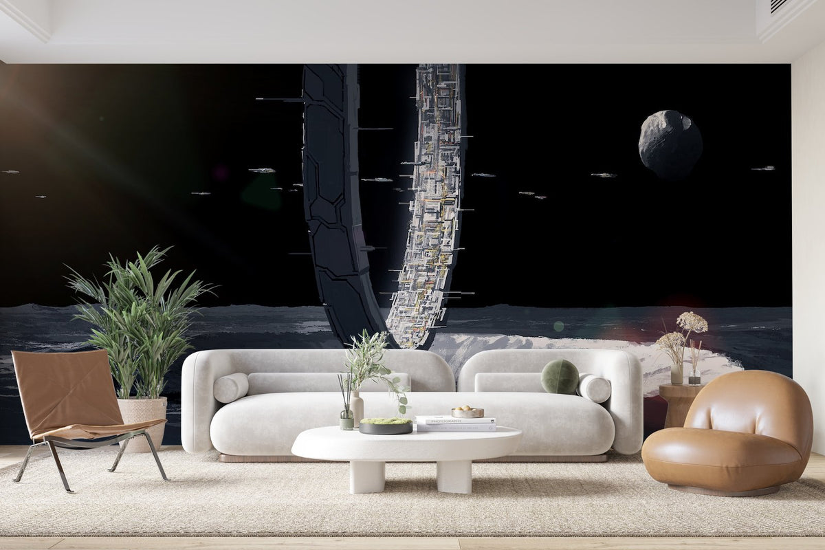 Papier peint 692 - mockup chambre