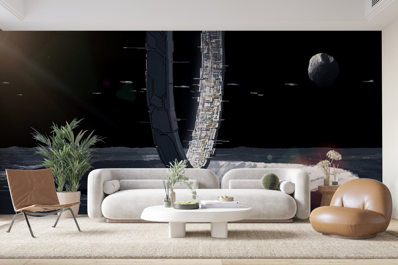 Papier peint 692 - mockup chambre