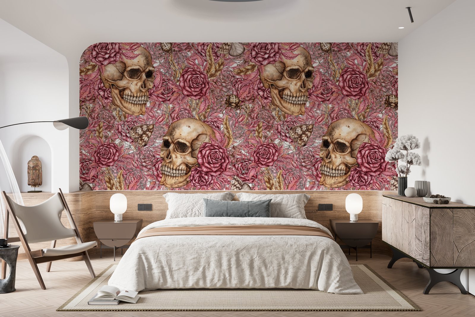 Papier peint 693 - mockup salon