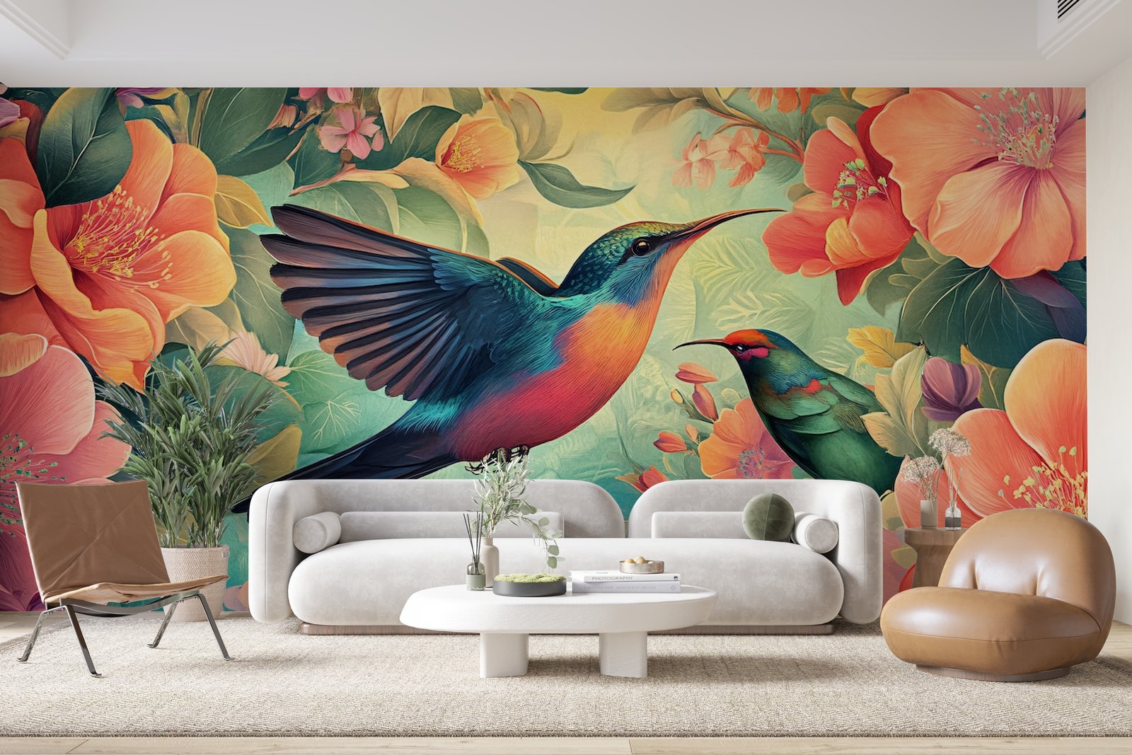 Papier peint 694 - mockup chambre