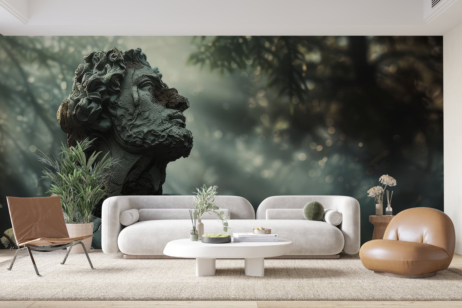Papier peint 695 - mockup chambre