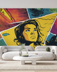 Papier peint 698 - mockup chambre
