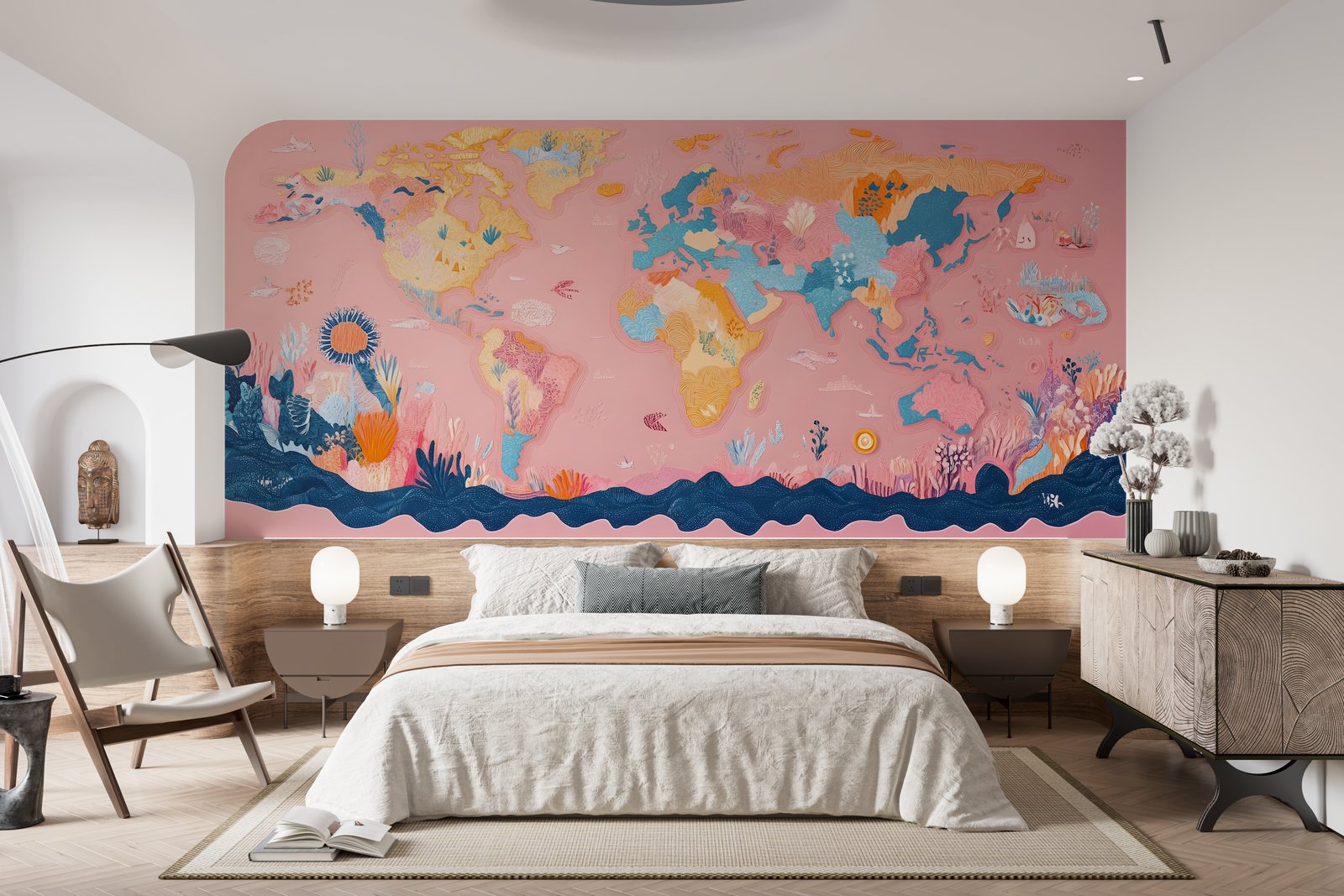 Papier peint 701 - mockup salon