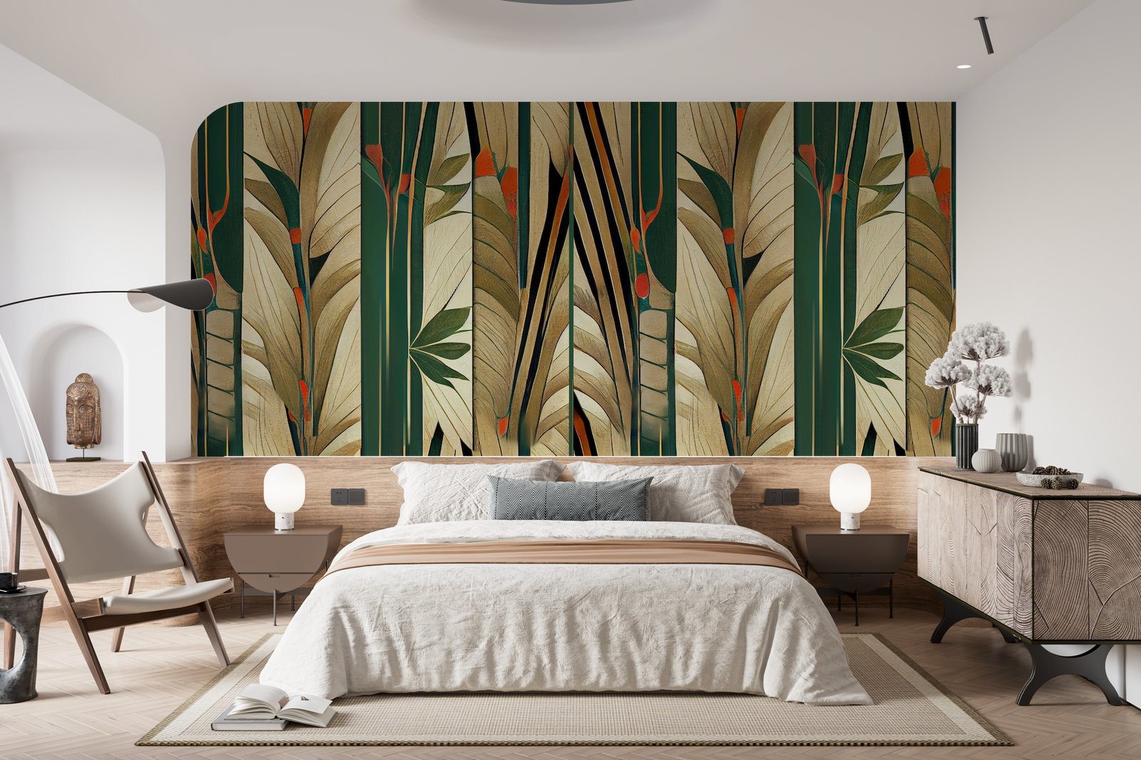 Papier peint 716 - mockup salon