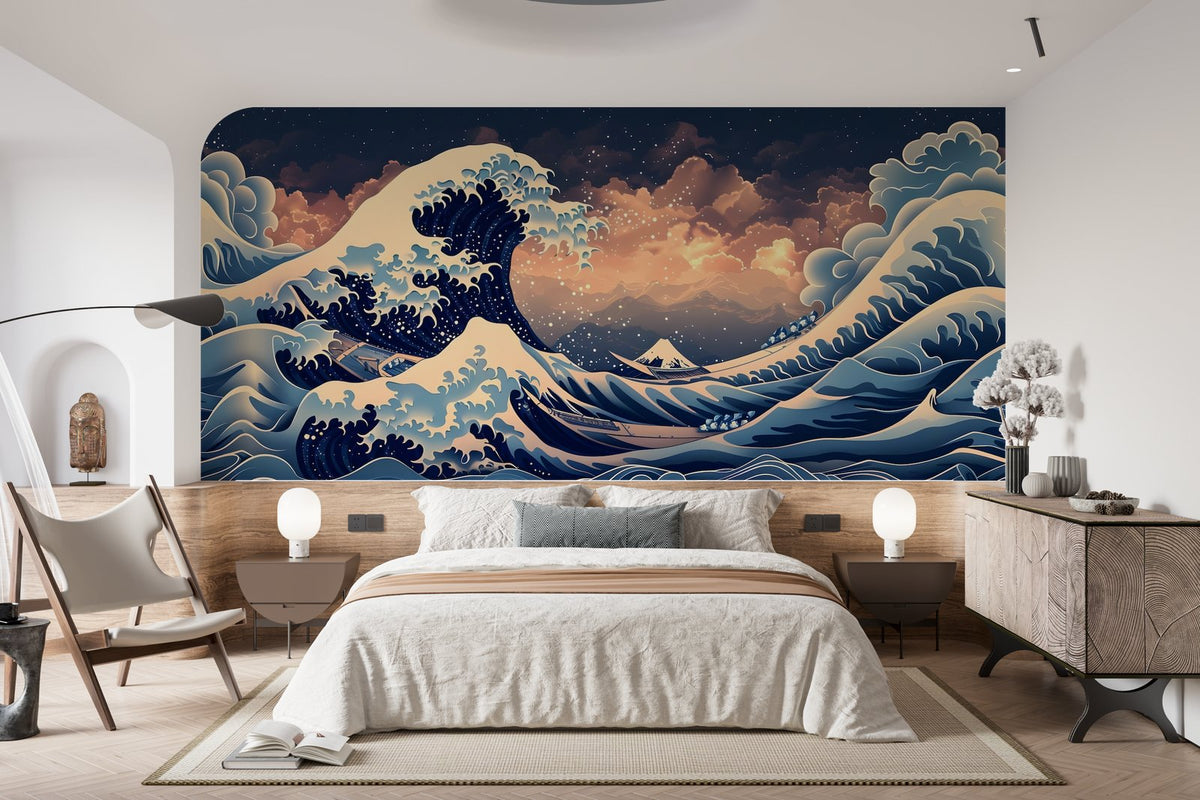 Papier peint 717 - mockup salon