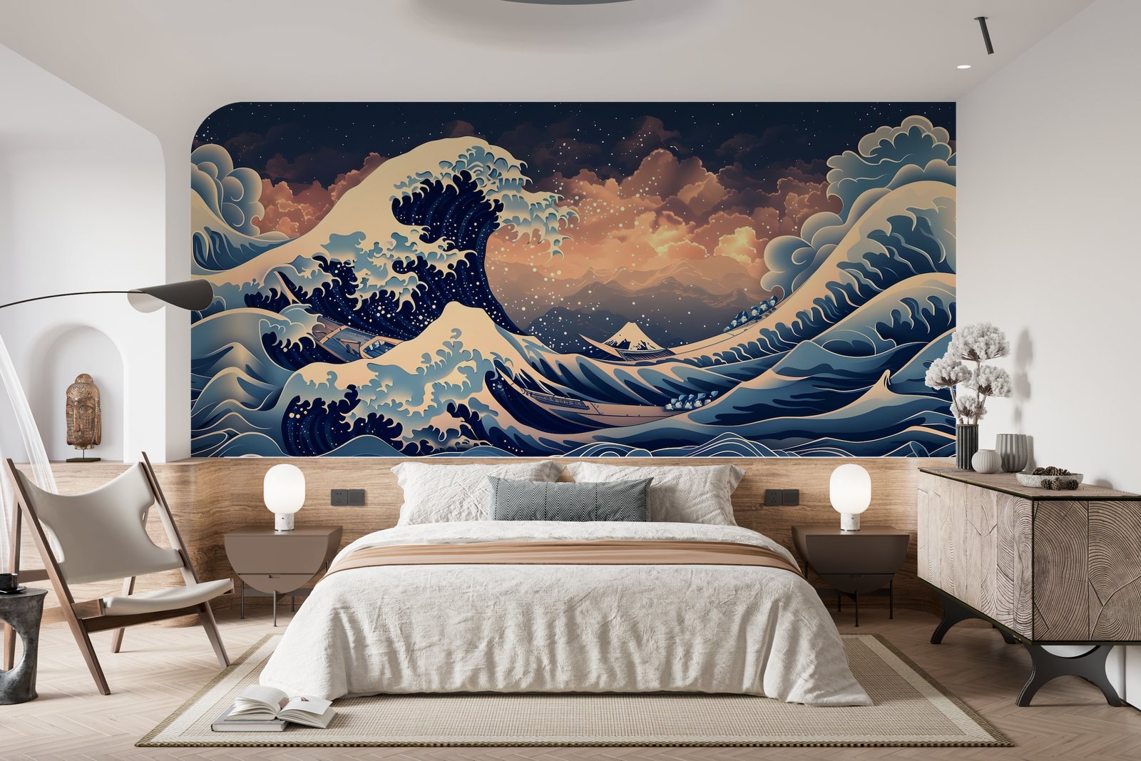 Papier peint 717 - mockup salon