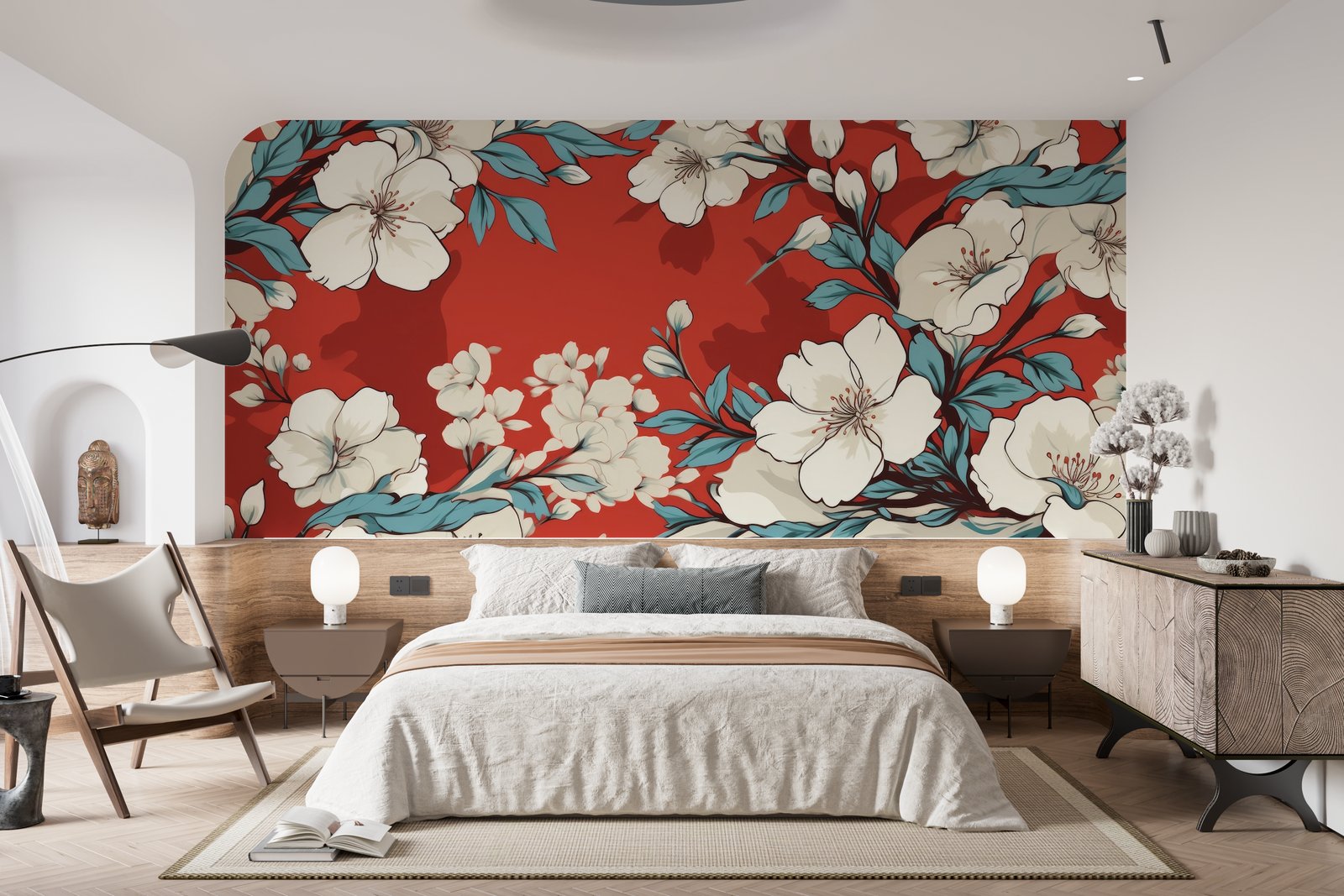 Papier peint 718 - mockup salon