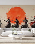 Papier peint 719 - mockup chambre