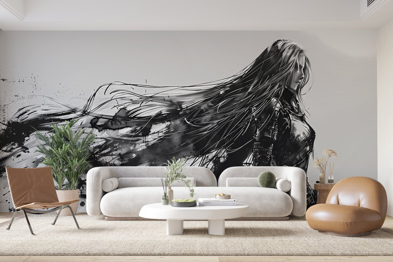 Papier peint 720 - mockup chambre