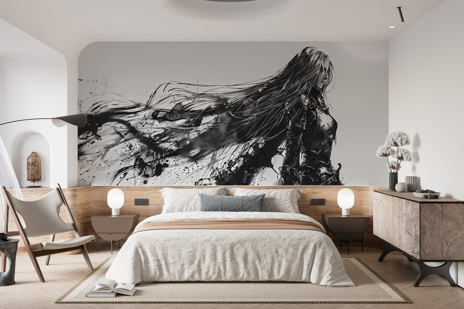 Papier peint 720 - mockup salon