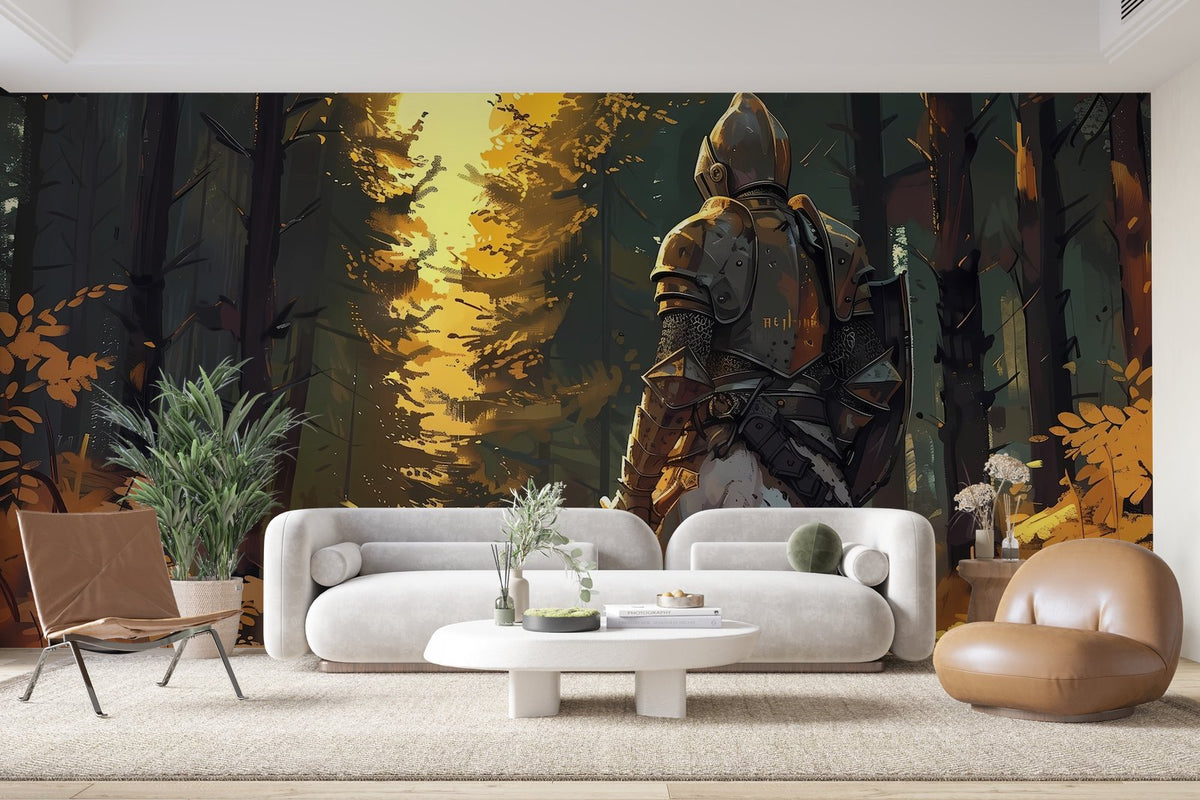 Papier peint 721 - mockup chambre